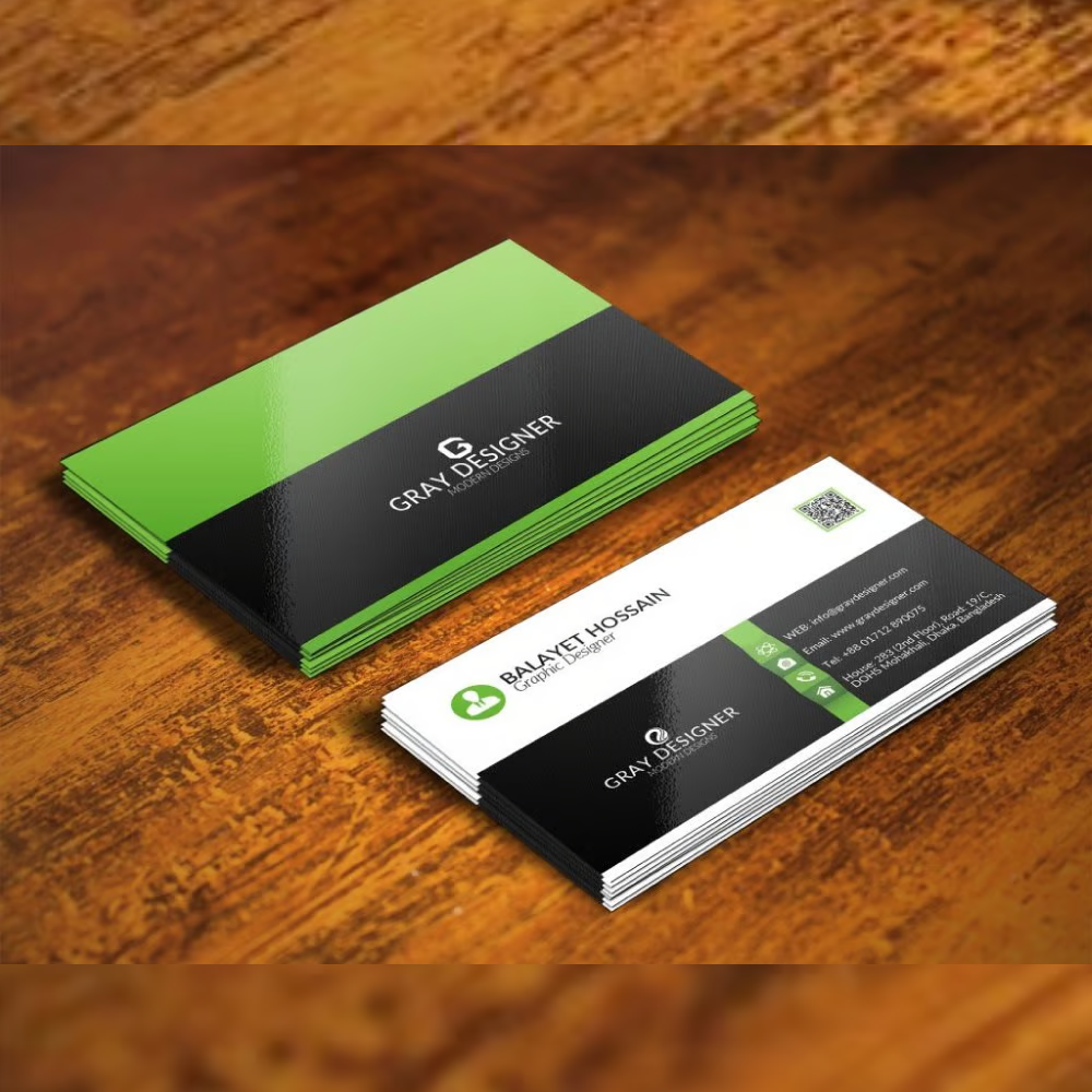 Business Card Glossy Laminated 350 GSM Standard Card